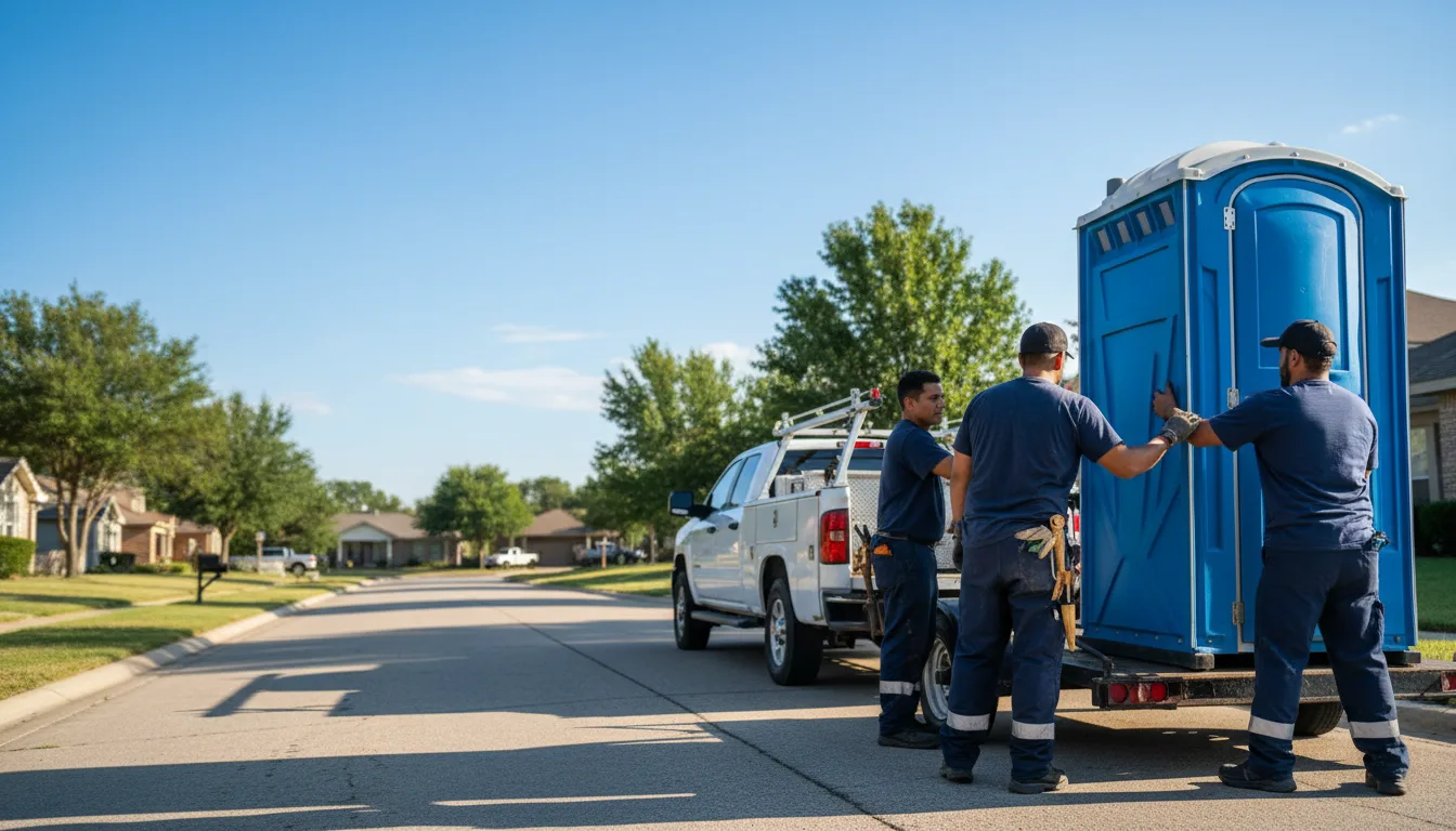 Portable Toilet Rental in Bernice, LA near me